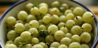 Gooseberry at redcurrant jelly