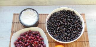 Gooseberry at blackcurrant jam Paano magluto ng currant jam na may gooseberries