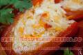 Bell peppers stuffed with cabbage for the winter How to cook peppers stuffed with cabbage